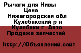 Рычаги для Нивы 21013  › Цена ­ 750 - Нижегородская обл., Кулебакский р-н, Кулебаки г. Авто » Продажа запчастей   